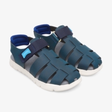 Camper Navy Sandals Kids - Oruga Online Ireland | VJEGU7152